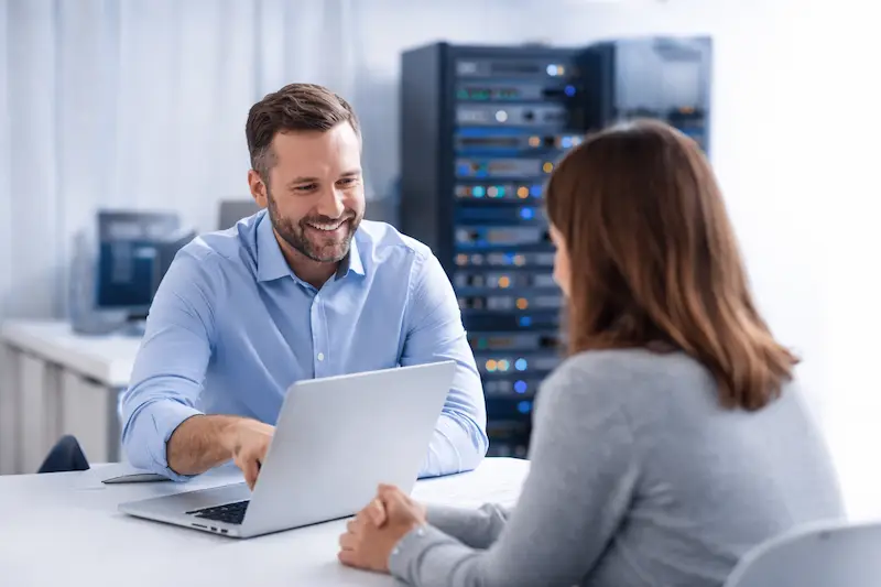IT-Beratungsgespräch mit persönlichem Ansprechpartner